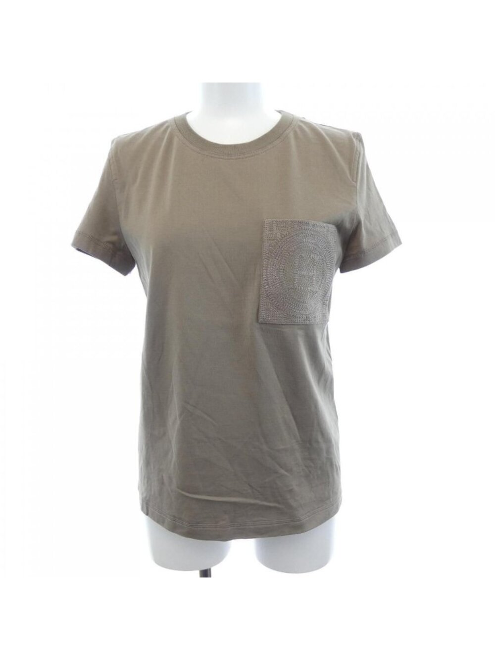 Hermes Mosaic T-Shirt Brown